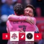 Toronto FC loses against Inter Miami