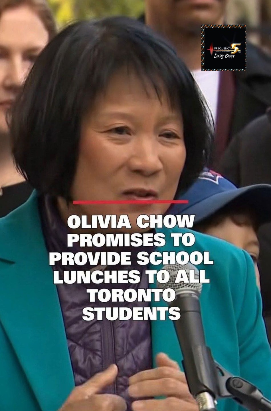 Olivia Chow /frequency5fm